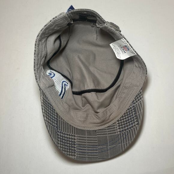 NFL Team Apparel Women's Indianapolis Colts Plaid Hat Adjustable - Picture 6 of 6